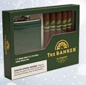 H Upmann The Banker Cigar & Flask Gift Set